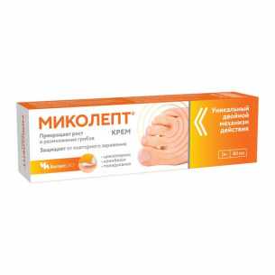 Миколепт крем противогрибковый для детей и взрослых 40мл