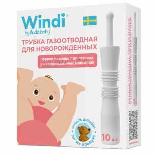 Трубка газоотводная для новорожденных Windi №10