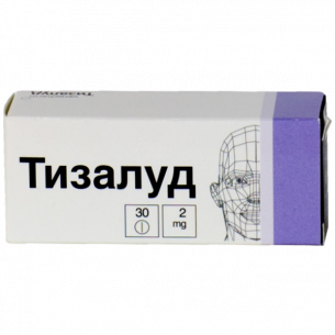 Тизалуд таблетки 2мг №30