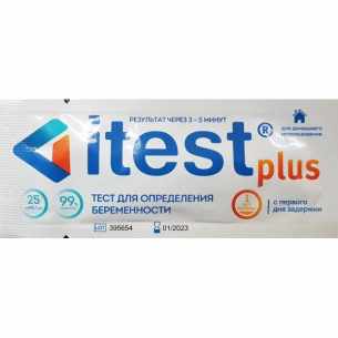 ТЕСТ Д/ОПР БЕРЕМЕННОСТИ I-TEST PLUS