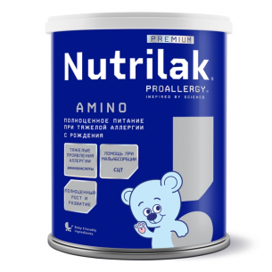 Нутрилак Premium ProAllergy Amino специализированная сухая смесь на основе аминокислот банка 400г