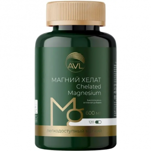 Магний Хелат капсулы массой 636мг №120