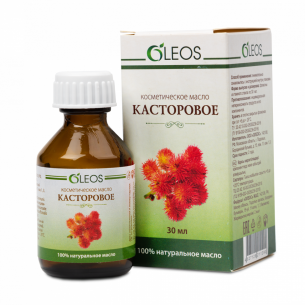 Oleos Касторовое косметическое масло флакон 30мл