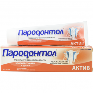 Пародонтол зуб. паста актив мята 124г (без фтора)