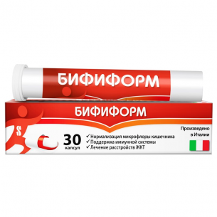 Бифиформ капсулы кишечнорастворимые №30