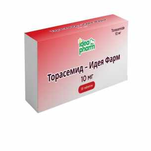 Торасемид-Идея Фарм таблетки 10мг №30