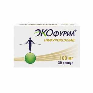 Экофурил капсулы 100мг №30 