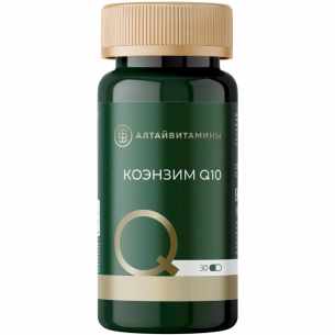 Коэнзим Q10 100мг капсулы массой 475мг №30