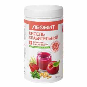 Леовит кисель слабительный со злаками банка 400г 