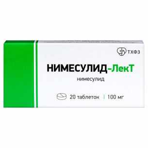 Нимесулид-ЛекТ таблетки 100мг №20