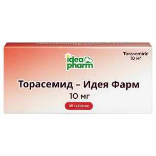Торасемид-Идея Фарм таблетки 10мг №60