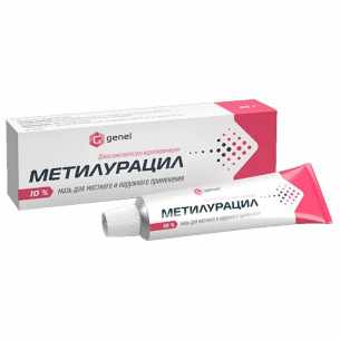 МЕТИЛУРАЦИЛ 10% 25,0 МАЗЬ Д/МЕСТ НАРУЖ ПРИМ/ТУБА /САМАРАМЕДПРОМ/