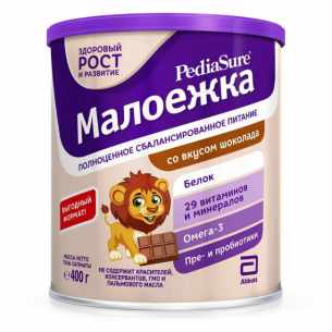 Pediasure малоежка 400,0 шоколад