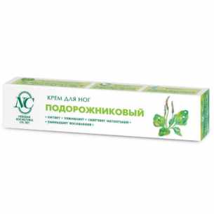 Невская косметика крем для ног подорожниковый 50 мл
