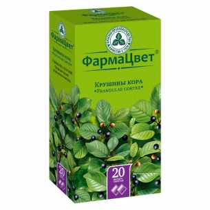 Крушина кора порошок фильтр-пакеты 1,5г №20