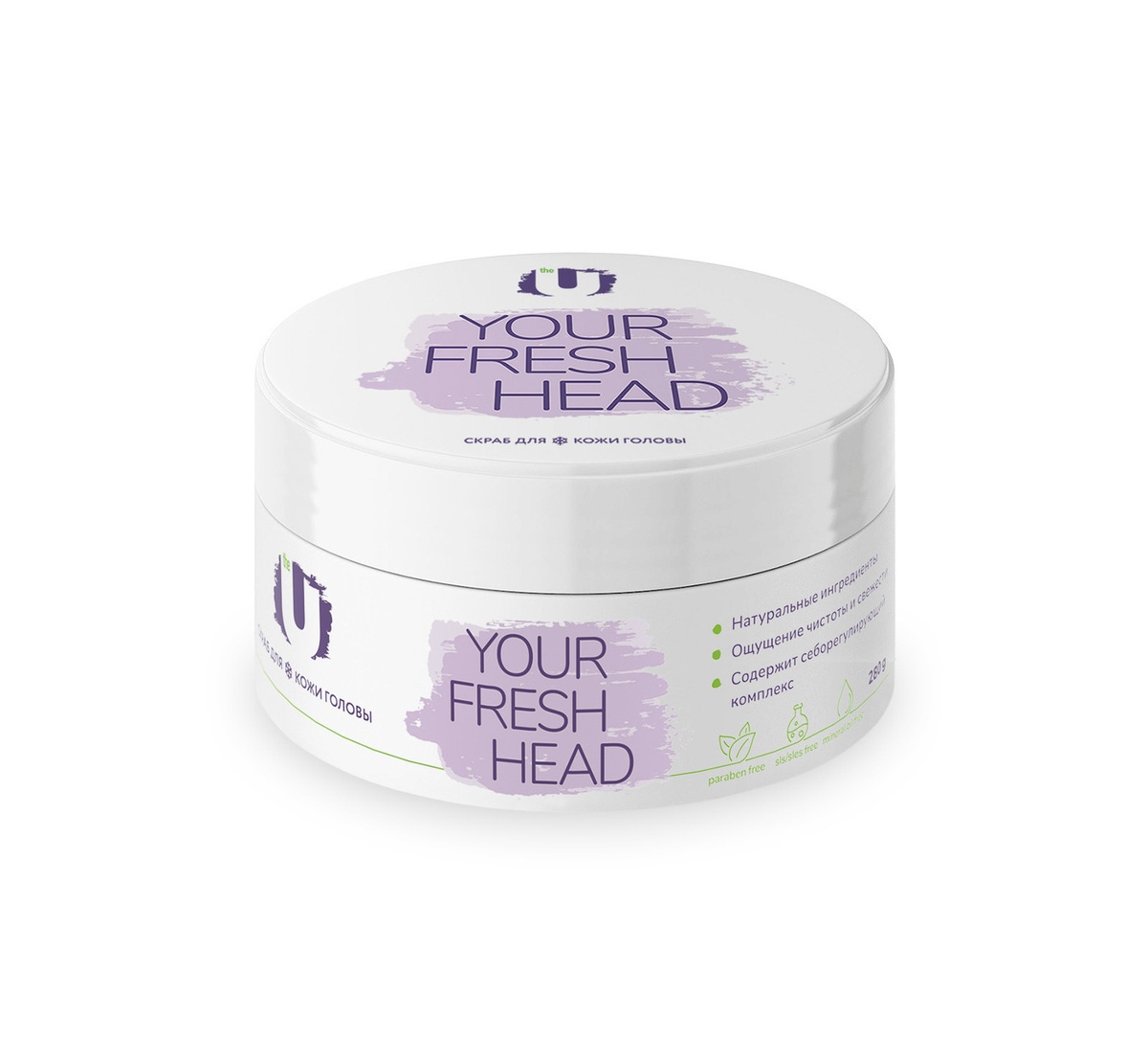 The U скраб для кожи головы Your Fresh Head 280г