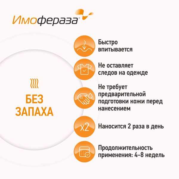 Имофераза крем косметический 30г