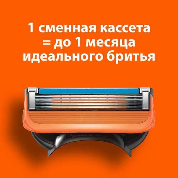 Gillette Fusion сменные кассеты для бритья №2