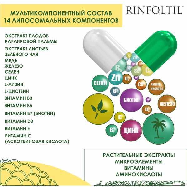 Ринфолтил для женщин капсулы массой 207мг №60 