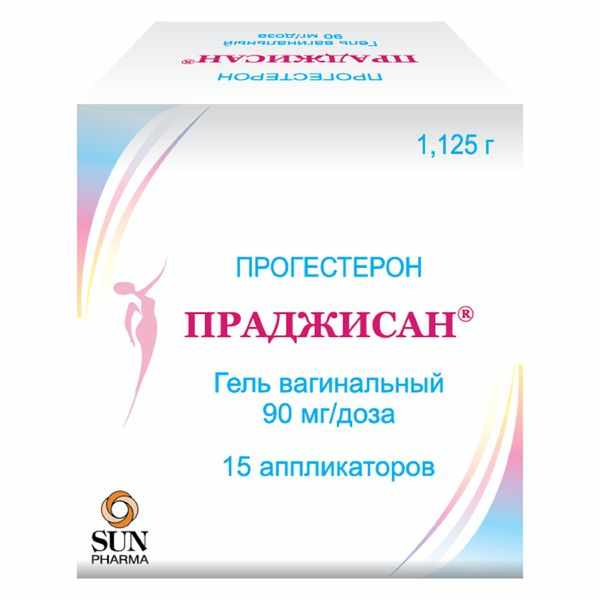 Праджисан гель вагинальный 90мг/доза аппликатор 1,125г №15