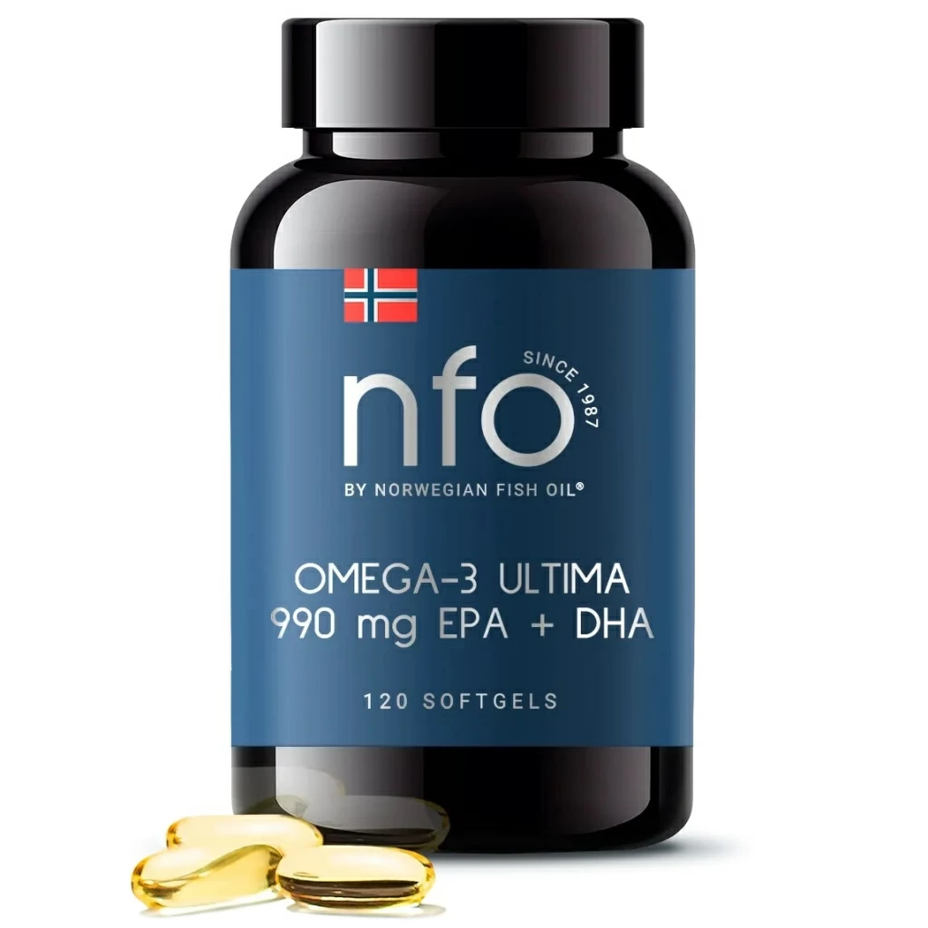 Nfo Омега-3 Ультима 990мг ЭПК и ДГК капсулы массой 1600мг №120 