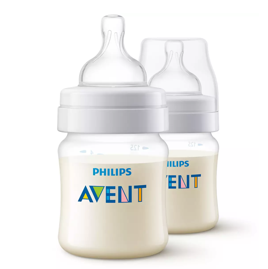 Авент бутылочка д/кормления Anti-colic (0мес.+) 125мл №2 и/у (SCY100/02)