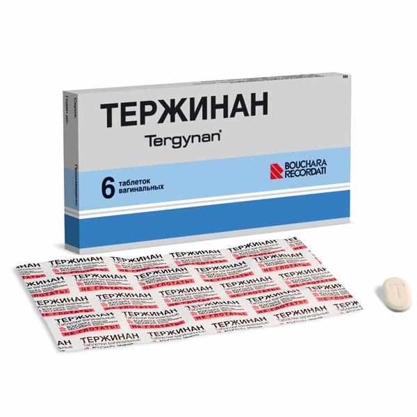 Тержинан таб. вагин. 65000 ЕД+100000 ЕД+3 мг+200 мг №6 стрипы и/у