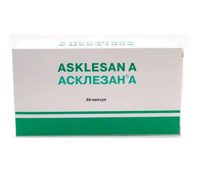 Асклезан А капсулы по 0,3г №36