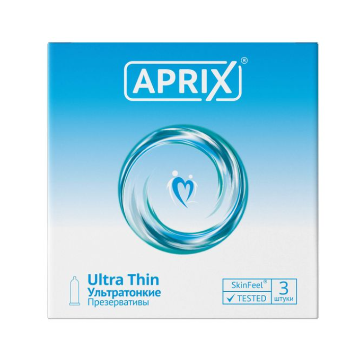 ПРЕЗЕРВАТИВЫ АПРИКС ULTRA THIN (УЛЬТРАТОНКИЕ) №3
