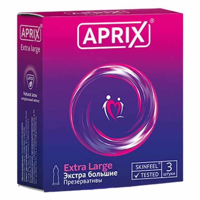 Aprix Extra Large презервативы экстра большие №3