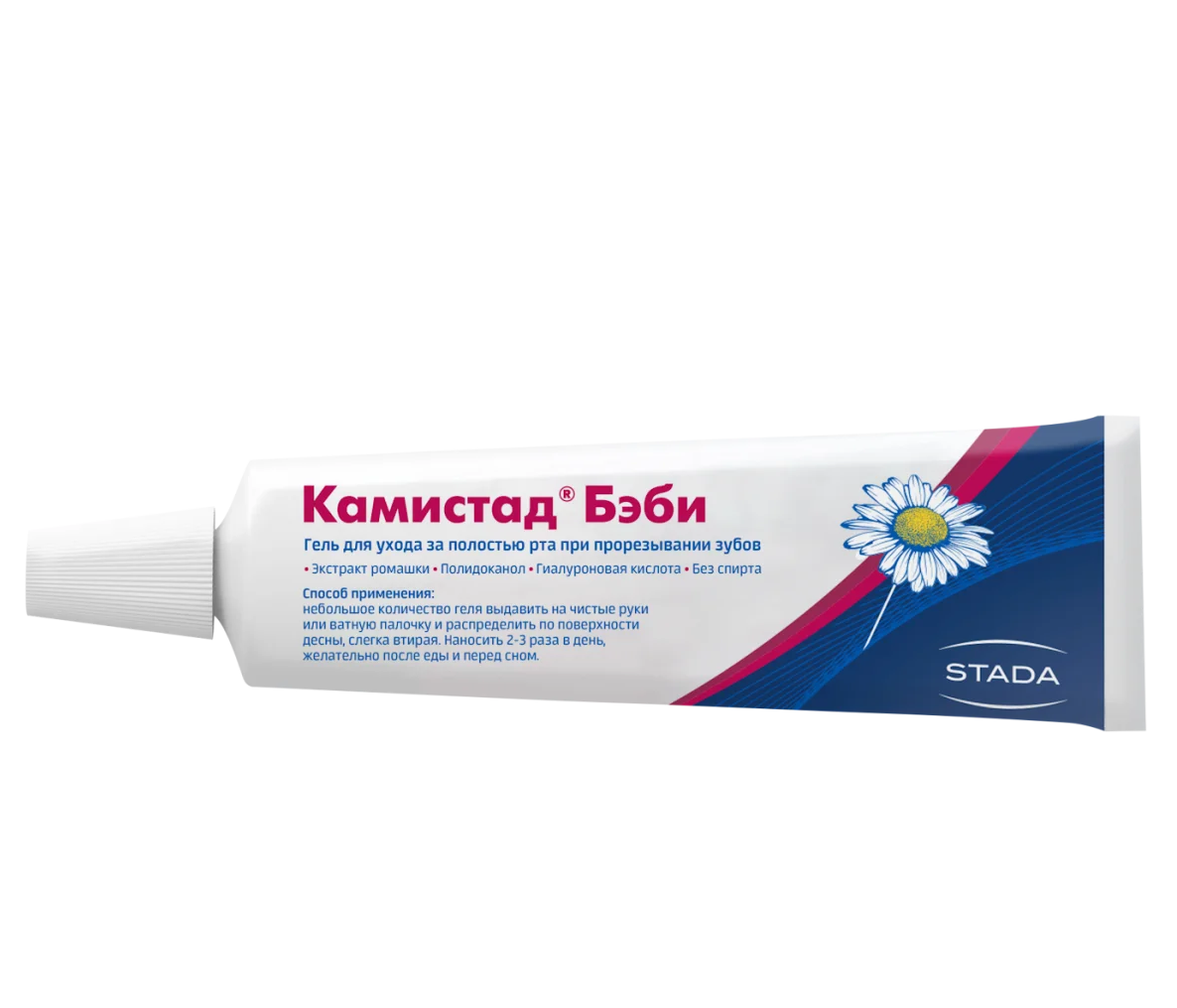 Камистад Бэби гель при прорезывании зубов туба 20мл