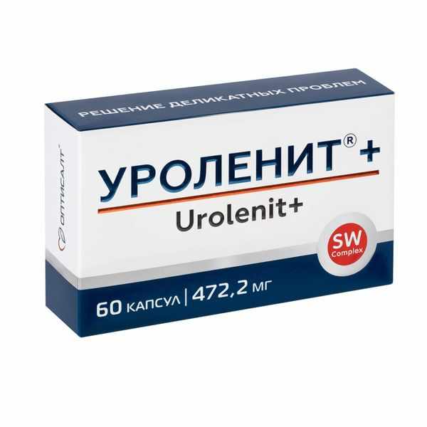 Уроленит+ капсулы 472,2мг №60