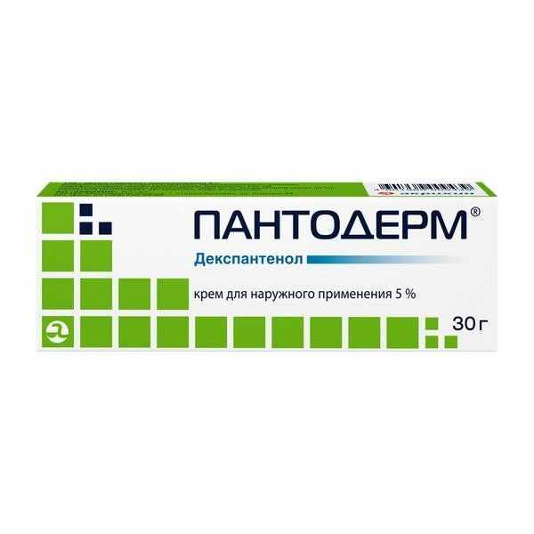 Пантодерм крем для наружного применения 5% туба 30г