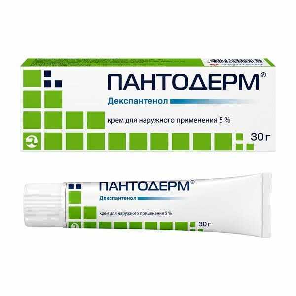 Пантодерм крем для наружного применения 5% туба 30г