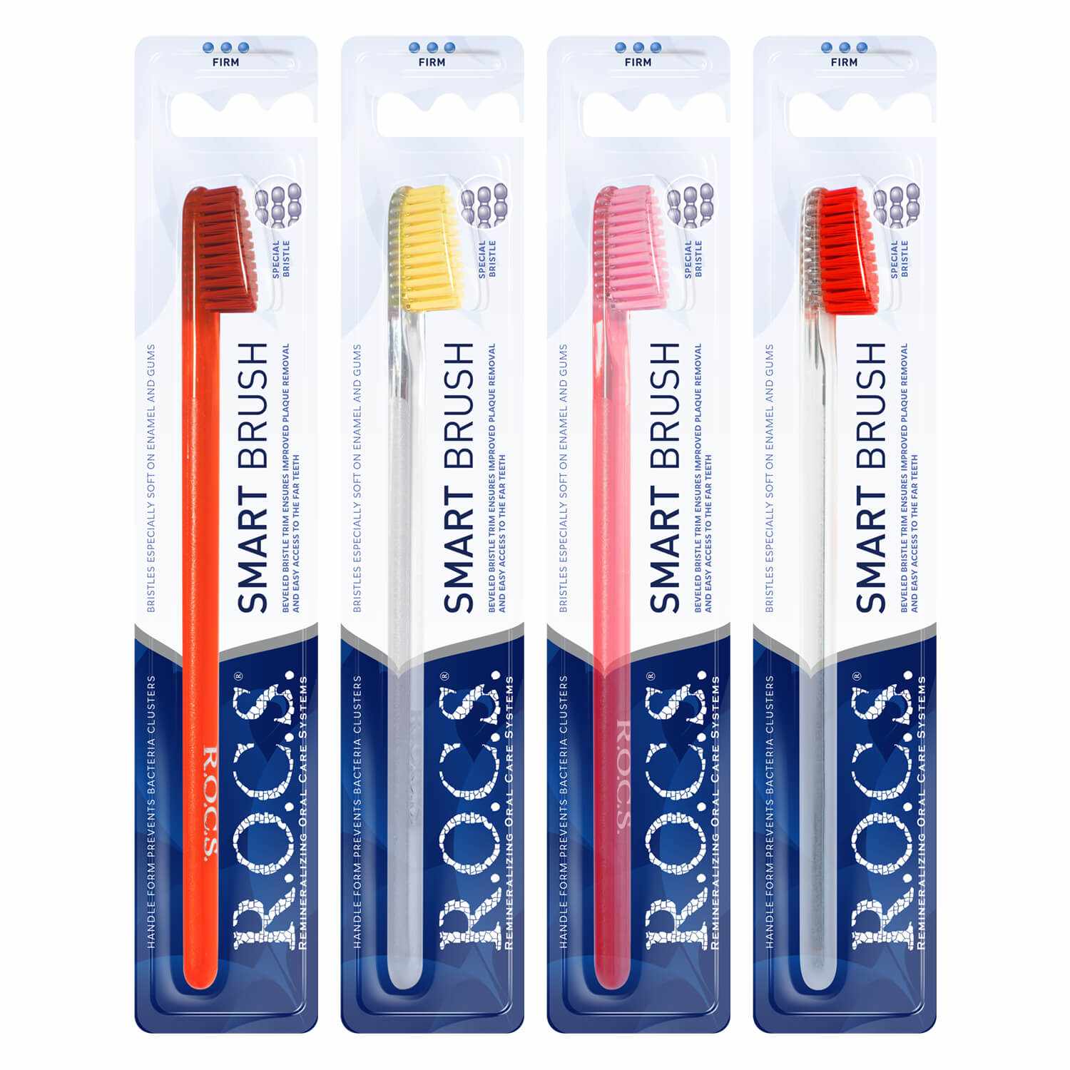 Рокс Smart Brush классическая зубная щетка жесткая №1
