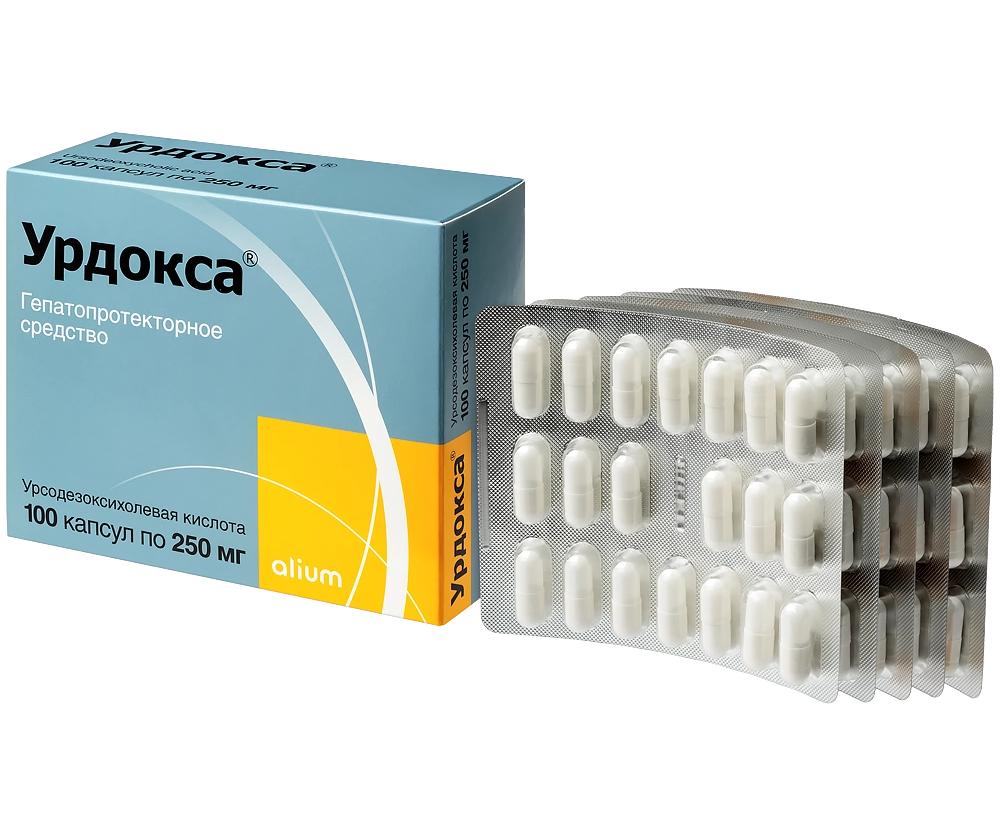 Урдокса капсулы 250мг №100