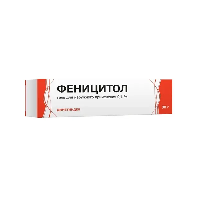 Феницитол гель д/нар. прим. 0,1% 30г туба и/у
