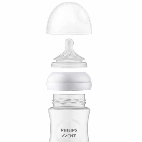 Авент Natural Response SCY906/01 бутылочка из полипропилена с силиконовой соской Anti-colic средний поток для детей с 3м+ 330мл