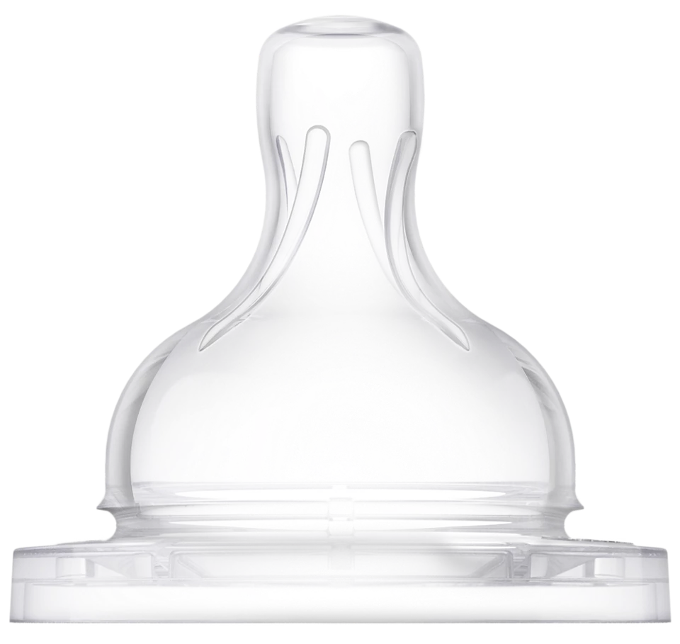 Авент Anti-colic SCF762/02 соска силиконовая медленный поток 1мес.+ №2