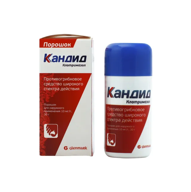  кандид порошок для наружного применения 1% 30 г