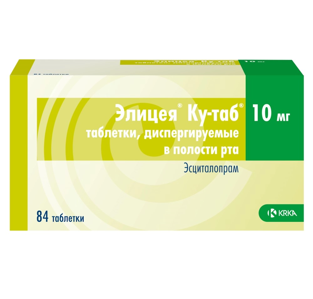Элицея Ку-таб таб. дисп. в пол. рта 10мг №84