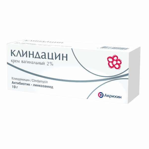 Клиндацин крем вагинальный 2% туба 19г + аппликатор №3