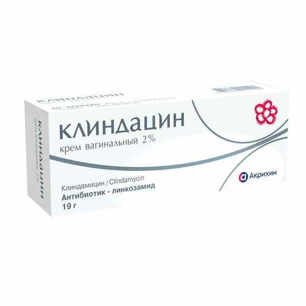 Клиндацин крем вагинальный 2% туба 19г + аппликатор №3