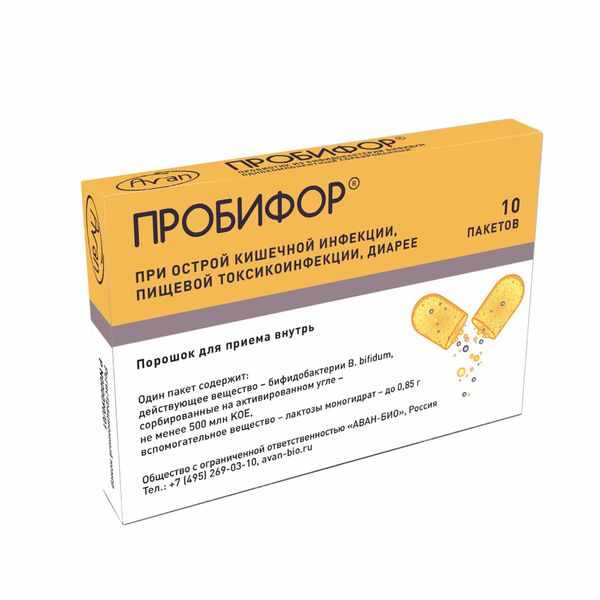Пробифор пор.дприема внутрь 5доз 850мг пак. №10