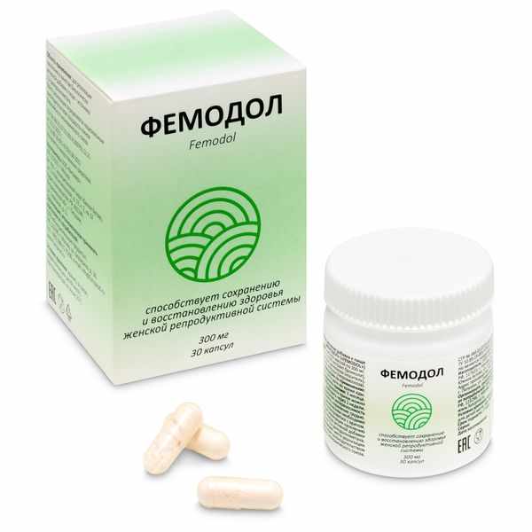 ФЕМОДОЛ КАПС. 300МГ №30 (БАД)