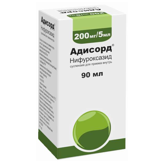 Адисорд суспензия для приёма внутрь 200 мг/5 мл флакон 90мл 