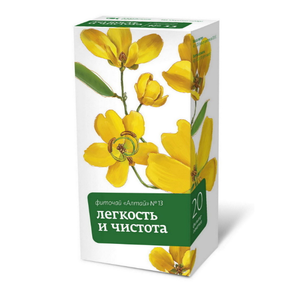 Фиточай алтай №13 легкость и чистота фильтр-пакеты 2г №20 бад