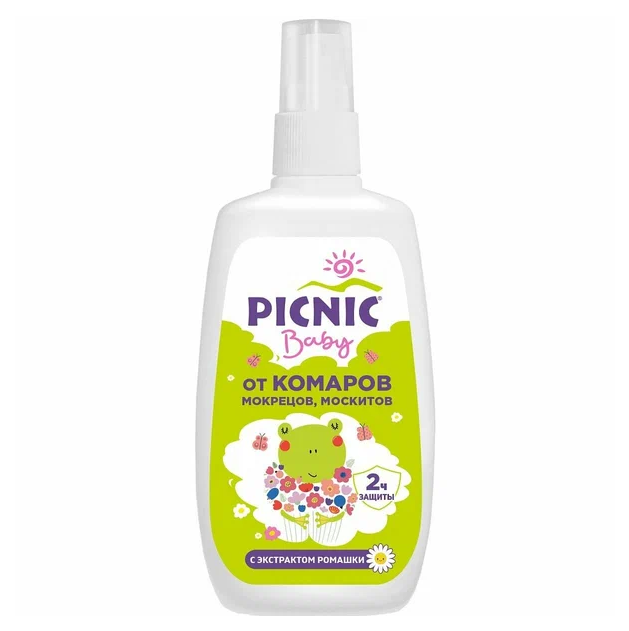 Picnic baby спрей от комаров 120мл