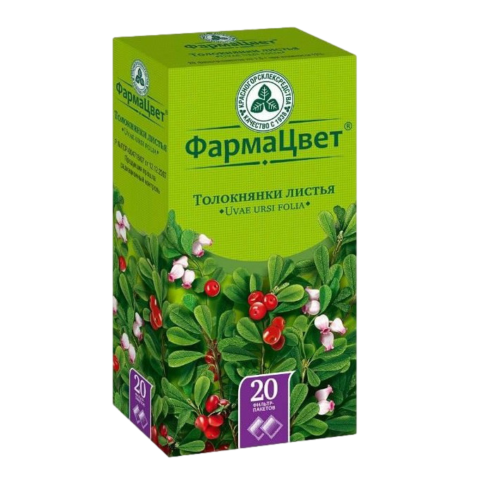Толокнянки листья порошок фильтр-пакеты 1,5г №20