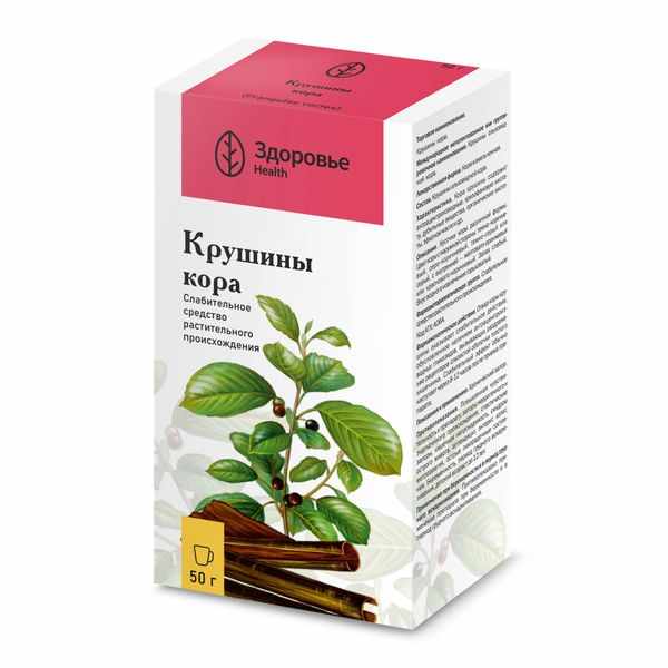 Крушины кора измельчённая пачка 50г